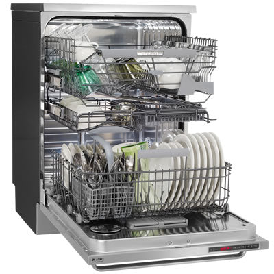 Asko D5654XXLHS 24-inch Built-In Dishwasher, Stainless Steel