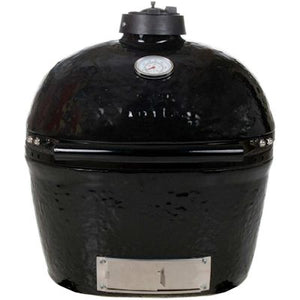 Primo Grill and Smokers OVAL JUNIOR (774), Black (Smokers - Charcoal)