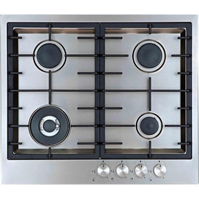 AEG 6524GMMF 24-inch Built-In Gas Cooktop, Stainless Steel