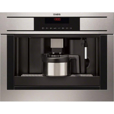 AEG PE4541M 24-inch Built-in Coffee System, Stainless Steel