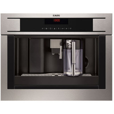 AEG PE4571M 24-inch Built-in Coffee System, Stainless Steel