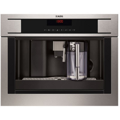 AEG PE4571M 24-inch Built-in Coffee System, Stainless Steel