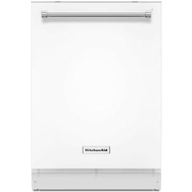 KitchenAid KDTE104EWH 24-inch Built-In Dishwasher, White