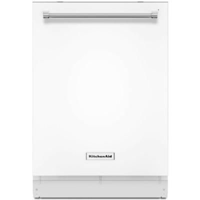 KitchenAid KDTE104EWH 24-inch Built-In Dishwasher, White