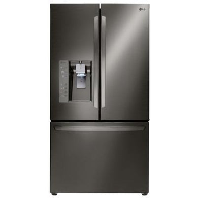 LG LFXC24726D, Black Stainless (Refrigerators - French 3-Door)