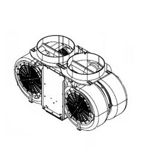 Kitchen Hood Parts CFM300 1400 CFM Internal Hood Blower