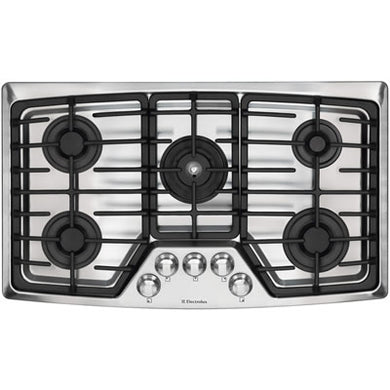 Electrolux EW36GC55GS 36-inch Built-In Gas Cooktop, Stainless Steel