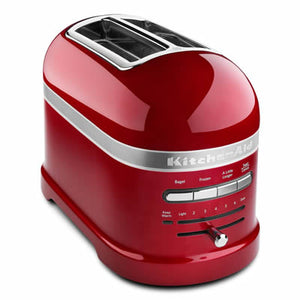 KitchenAid KMT2203CASP 2-Slice Motorized Toaster, Red