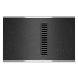 Jenn-Air JED4536WS 36-inch Built-In Electric Cooktop, Stainless Steel