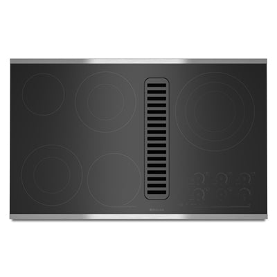 Jenn-Air JED4536WS 36-inch Built-In Electric Cooktop, Stainless Steel