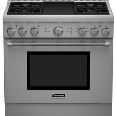 Thermador PRD364GDHC, Stainless Steel (Ranges - Dual Fuel)